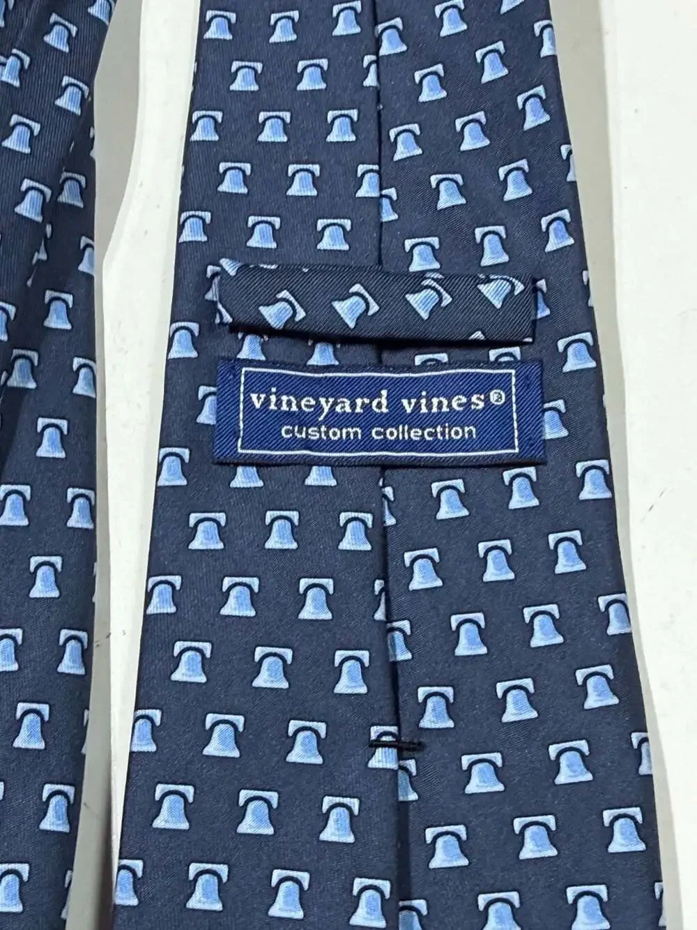 Vineyard Vines Liberty Bell Silk Tie Set Lot of 2 Red & Blue